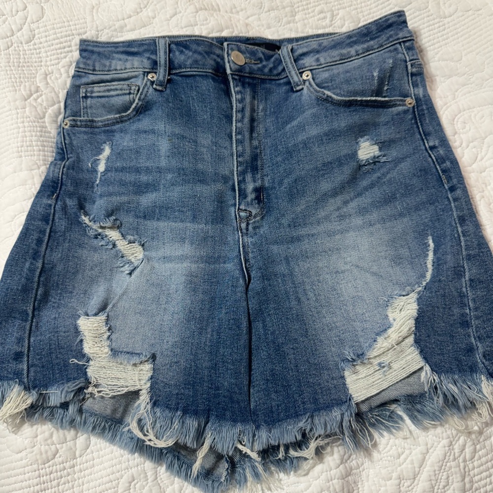 Risen Women's Light Blue Denim Skirt - Classic Style